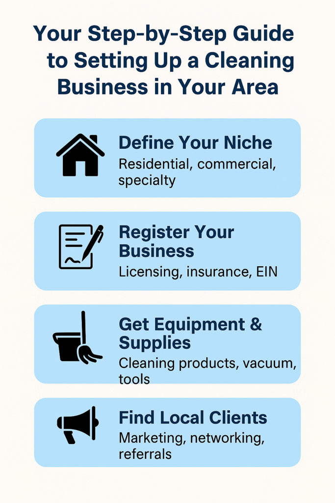 setting up a cleaning business