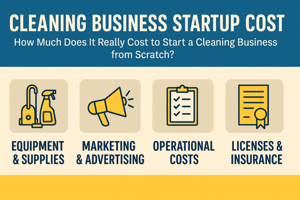Cleaning Business Startup Cost: How Much Does It Really Cost to Start a Cleaning Business from Scratch?