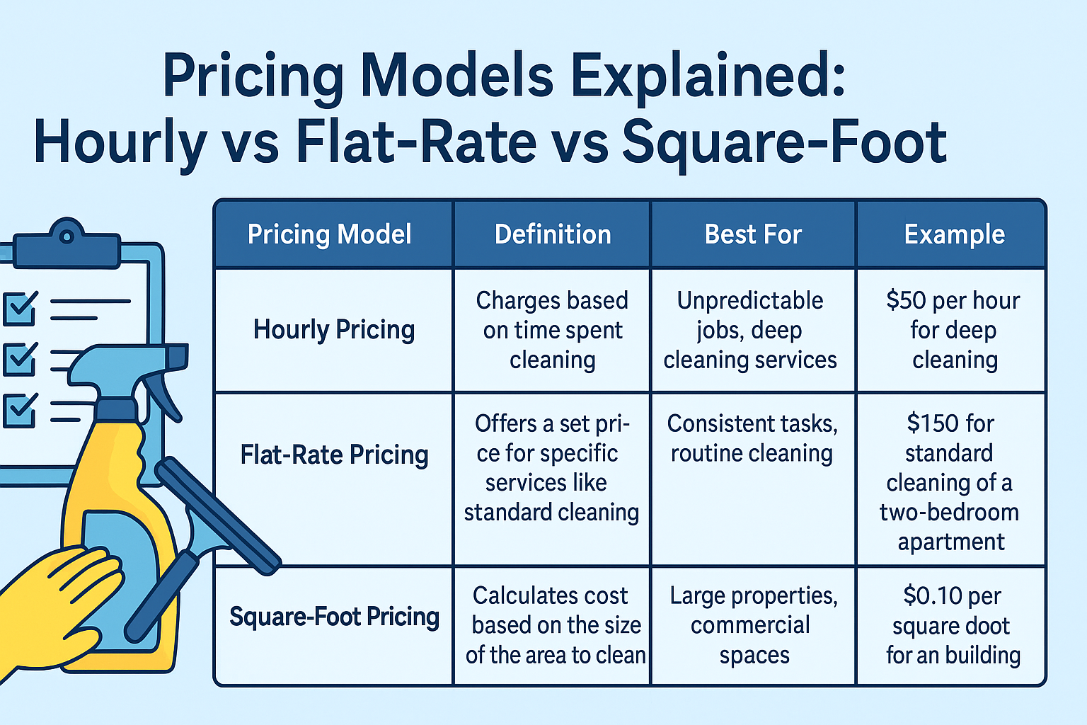 Explore effective cleaning business pricing strategies to enhance profitability and ensure customer satisfaction.